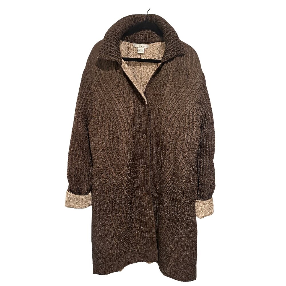 Brown Two-Tone Jacket